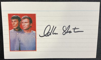 Lot 458 - STAR TREK - A group of Star Trek autographs...