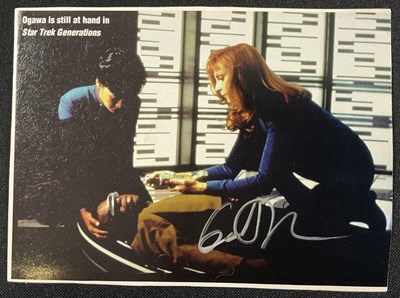Lot 458 - STAR TREK - A group of Star Trek autographs...