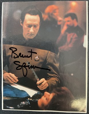 Lot 458 - STAR TREK - A group of Star Trek autographs...