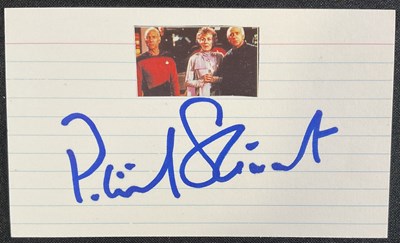 Lot 458 - STAR TREK - A group of Star Trek autographs...