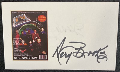 Lot 458 - STAR TREK - A group of Star Trek autographs...