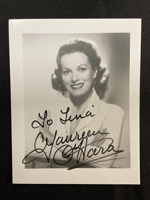 Lot 465 - VINTAGE HOLLYWOOD - A selection of autographs...
