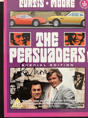 Lot 434 - A group of autographs on DVD covers comprising...