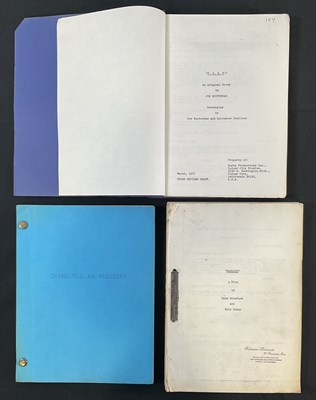 Lot 360 - A group of 3 film scripts comprising a third...