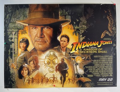 Lot 39 - INDIANA JONES - A pair of double sided UK Quad...