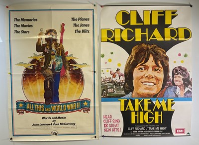 Lot 302 - A pair of musical film posters comprising TAKE...