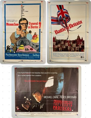 Lot 134 - A trio of MICHAEL CAINE movie posters...