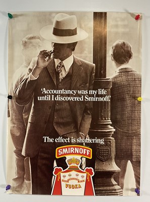 Lot 331 - A SMIRNOFF VODKA advertising poster c1970,...