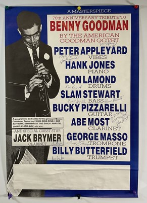 Lot 332 - A JAZZ concert poster signed by the artists...