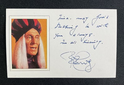 Lot 439 - A group of 60s and 70s movie star autographs...