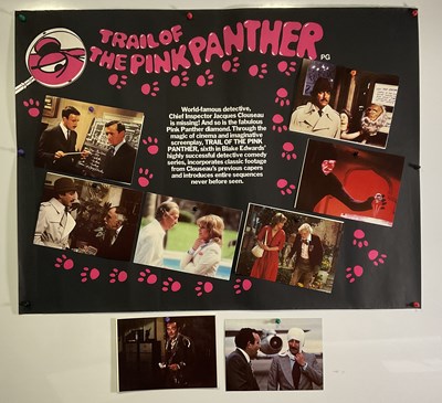 Lot 16 - TRAIL OF THE PINK PANTHER (1982) UK Quad,...