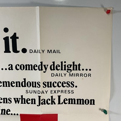 Lot 11 - THE ODD COUPLE (1968) A pair of UK Quad film...