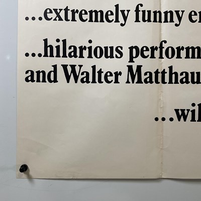 Lot 11 - THE ODD COUPLE (1968) A pair of UK Quad film...
