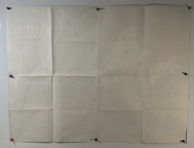 Lot 7 - GHOSTBUSTERS (1984) UK Quad film poster,...