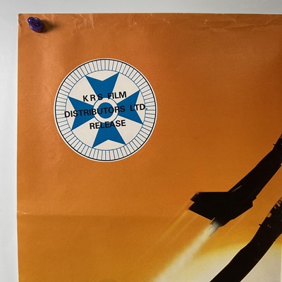 Lot 45 - TOP GUN (1986) UK Quad film poster, Tom Cruise...