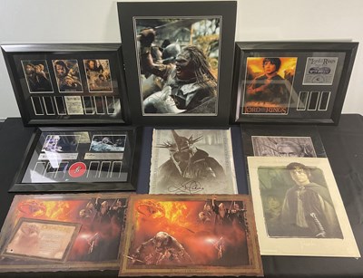 Lot 144 - A collection of LORD OF THE RINGS memorabilia...