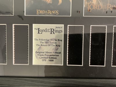 Lot 144 - A collection of LORD OF THE RINGS memorabilia...