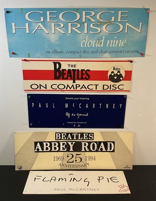 Lot 348 - A group of THE BEATLES and related cardboard...