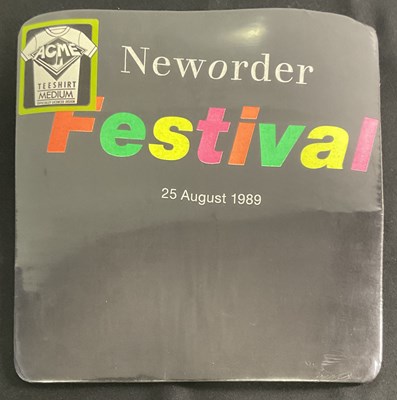 Lot 328 - NEW ORDER FESTIVAL officially licensed T shirt...