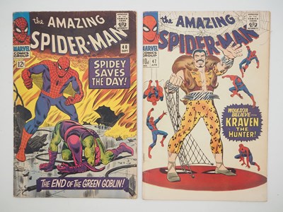 Lot 23 - AMAZING SPIDER-MAN #40 & 47 (2 in Lot) -...