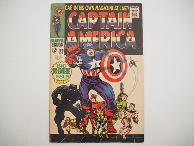 Lot 42 - CAPTAIN AMERICA #100 - (1968 - MARVEL) -...