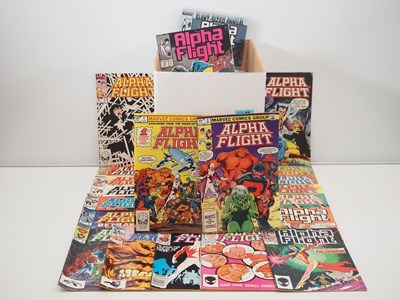 Lot 55 - ALPHA FLIGHT #1 to 90, 92 to 130 (1983/1994) +...