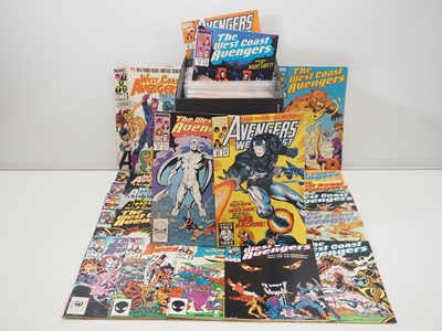 Lot 63 - WEST COAST AVENGERS LOT (103 in Lot) -...