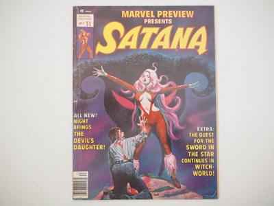 Lot 70 - MARVEL PREVIEW: SATANA #7 (1976 - CURTIS) -...