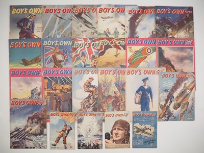 Lot 92 - BOY'S OWN PAPER (23 in Lot) (JAN 1940 - MAR...