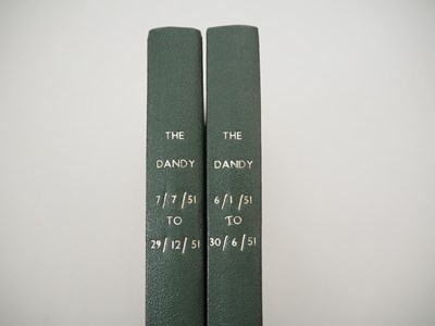 Lot 95 - 1951 DANDY BOUND VOLUMES (2 in Lot) - (1951 -...