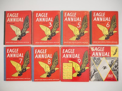 Lot 98 - EAGLE ANNUALS #1, 3, 5, 6, 7, 8, 9, 10 (8 in...