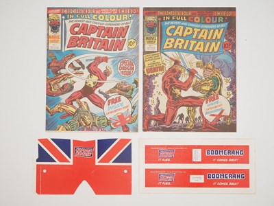 Lot 113 - CAPTAIN BRITAIN #1 & 2 (2 in Lot) - (1976 -...