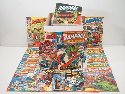 Lot 119 - RAMPAGE LOT (88 in Lot) - (1977/1982 MARVEL...