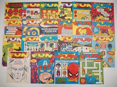 Lot 120 - SUPERHERO FUN AND GAMES #1 to 22 (22 in Lot) -...