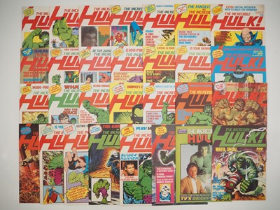 Lot 121 - THE INCREDIBLE HULK #1 to 27 + SPECIAL #1 & 2...