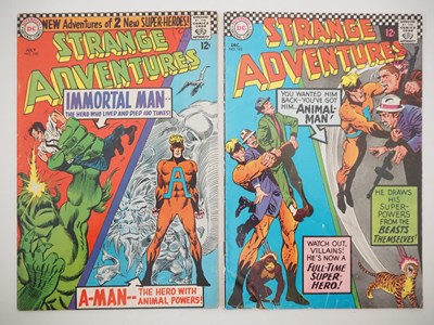 Lot 163 - STRANGE ADVENTURES #190 & 195 (2 in Lot) -...