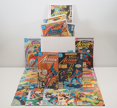 Lot 175 - ACTION COMICS #503 to 650 + ANNUAL #1 (149 in...