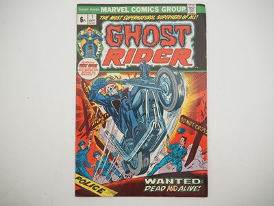 Lot 240 - GHOST RIDER #1 (1973 - MARVEL - UK Price...