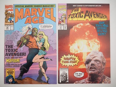 Lot 243 - MARVEL AGE #98 + TOXIC AVENGER #11 (2 in Lot) -...