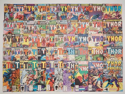 Lot 255 - THE MIGHTY THOR #301 to 350 + ANNUALS #9, 10,...