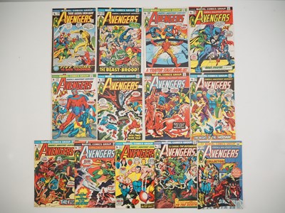 Lot 258 - AVENGERS #101, 105, 106, 107, 110, 111, 112,...