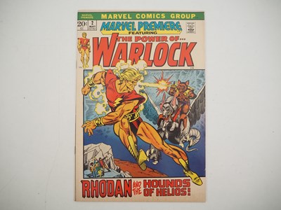 Lot 284 - MARVEL PREMIERE #2 (1972 - MARVEL) - Warlock...