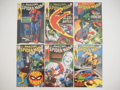 Lot 292 - AMAZING SPIDER-MAN #75, 77, 78, 79, 80, 81 (6...