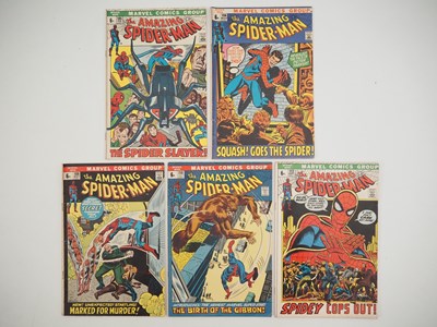 Lot 294 - AMAZING SPIDER-MAN #105, 106, 108, 110, 112 (5...