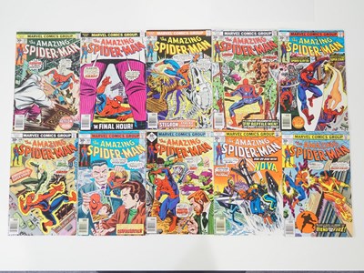 Lot 306 - AMAZING SPIDER-MAN #163 to 172 (10 in Lot) -...