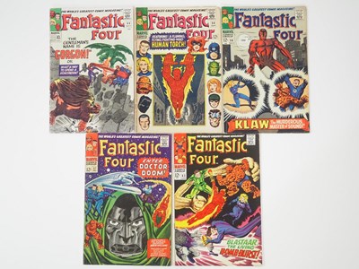 Lot 308 - FANTASTIC FOUR #44, 54, 56, 57, 63 (5 in Lot) -...