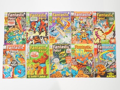 Lot 311 - FANTASTIC FOUR #100, 101, 103, 104, 105, 106,...