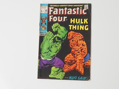 Lot 312 - FANTASTIC FOUR #112 (1971 - MARVEL - UK Price...