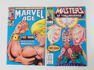 Lot 314 - MARVEL AGE #38 + MASTERS OF THE UNIVERSE #1 (2...