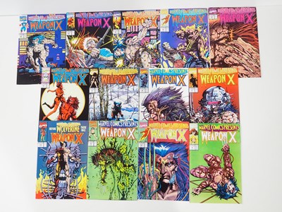 Lot 328 - MARVEL COMICS PRESENTS: WOLVERINE - WEAPON X...